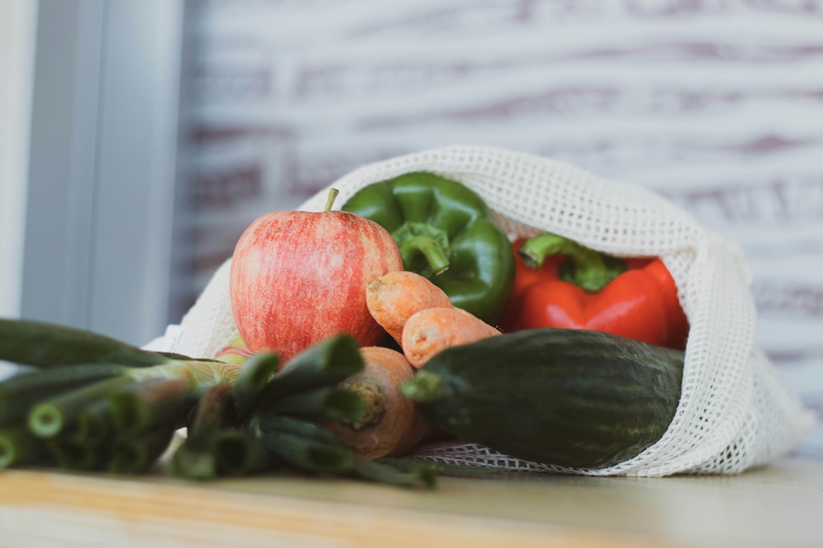 vegetables in eco-friendly home 