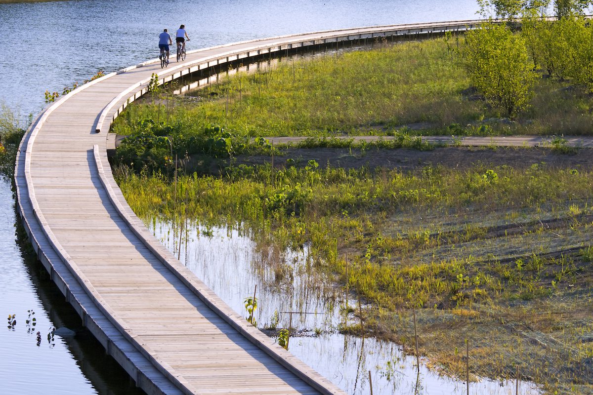 surburbs tend to have more walkable land area, open space and sports fields than urban areas