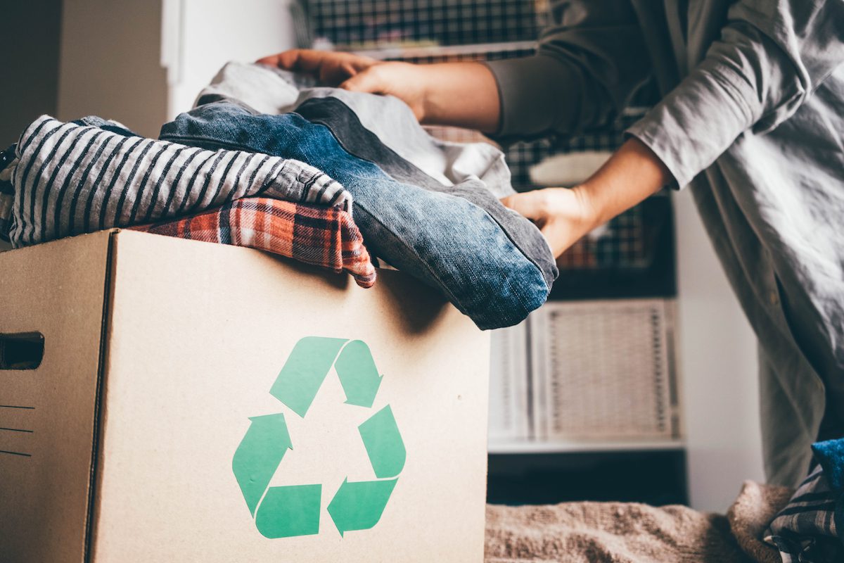 Donate clothes