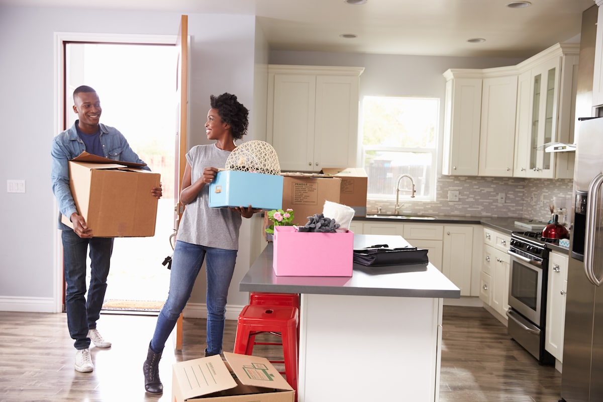 moving in