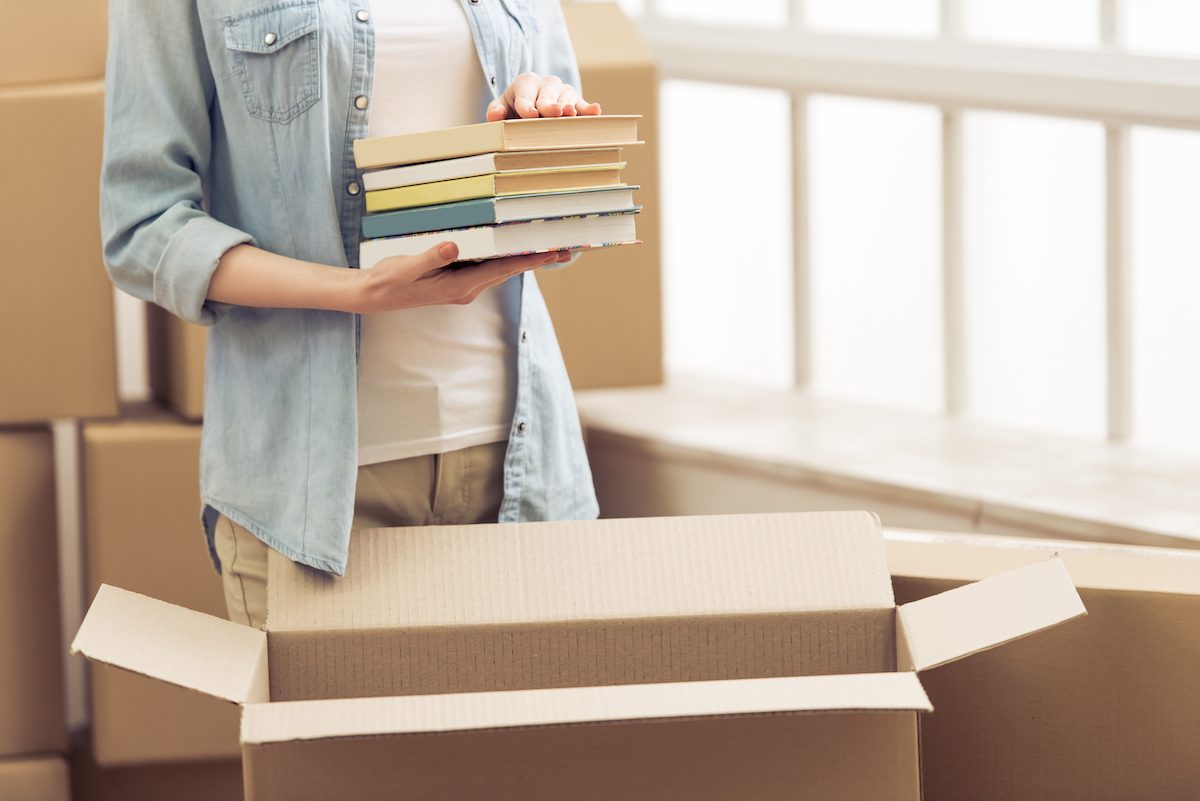 Packing books