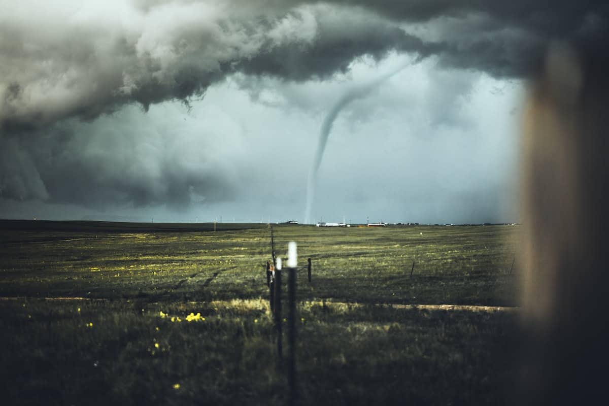 Finding an interior hallway or just the lowest floor in your apartment building is safe during a tornado watch because these areas withstand winds